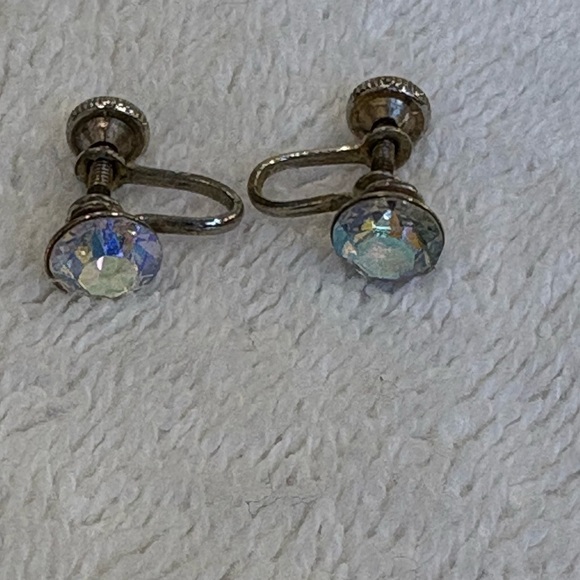 Vintage Screw Back Trio Lot Statement Earring Bundle - Picture 2 of 9